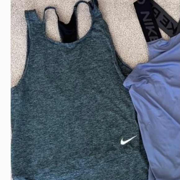 Nike Tops - Women’s Small Nike Heather Gray Racerback Tank Top
